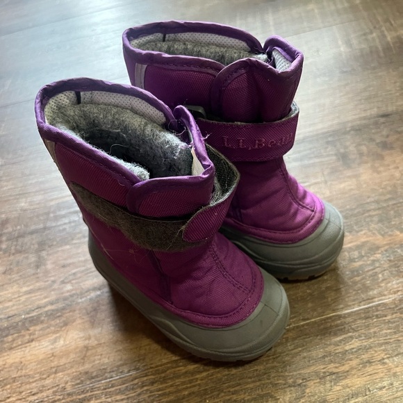 LL Bean toddler winter boots - Picture 2 of 4